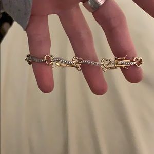 Kay Jewlers Heart Bracelet